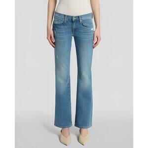 7 For‎ All Mankind Womens Y2K The Original Distressed Low Rise Bootcut Jeans 28